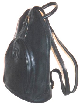 leather backpack