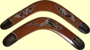 Hand painted boomerangs