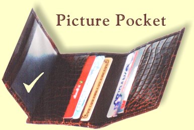 executive hip wallet inner features