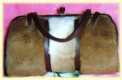fur handbag