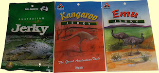 Australian food gift pack, 50g bags