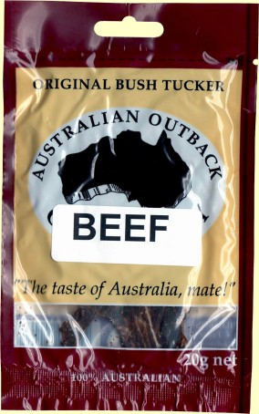 beef jerky in small bag