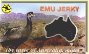 emu jerky in gift box