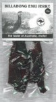 emu jerky in a standard pouch