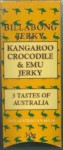 crocodile emu kangaroo jerky in a try gift box