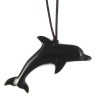 dolphin jade necklace pendant