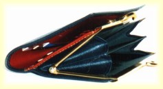 french purse side view