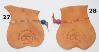 Unique kangaroo scrotum pouches
