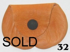 Bottom shaped small kangaroo scrotum coin purse