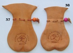 Fanny shaped kangaroo scrotum pouches