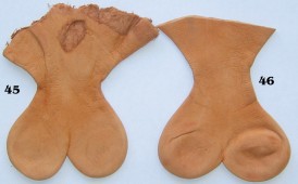 Unique kangaroo scrotum sacks
