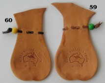 Collectable kangaroo scrotum pouches