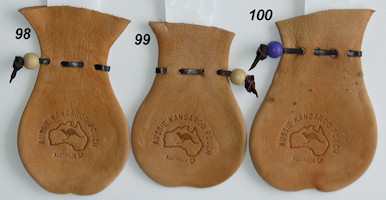 Unique kangaroo scrotum pouches