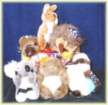 Australian animals beanie toys