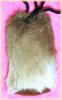 small fur bag