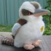 kookaburra beanie and stuffed toys