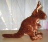 red kangaroo stuffed toy
