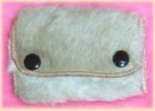 fur key purse