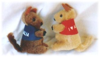 small kangaroos - popular Australian souvenir