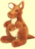 kangaroo stuffed toy