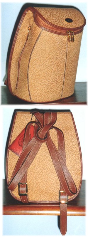 Kangaroo leather backpacks