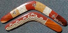 Collectable boomerangs