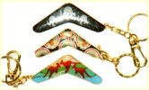 Boomerang key rings