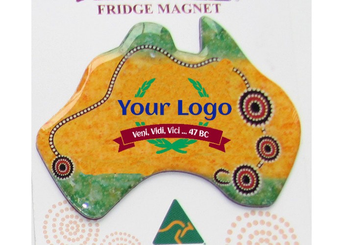 Australian Fridge Magnets with Logo Print