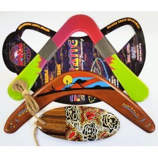 Bullroarer Gift Set #3 - Small Bullroarer and Two Returning Boomerangs