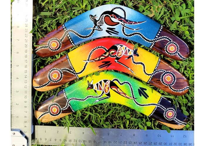 Contemporary Art Boomerangs, 12 inch