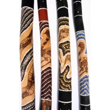 Didgeridoo Dot Burnt, 39inch / 1m