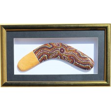 Framed Boomerang 12 inch