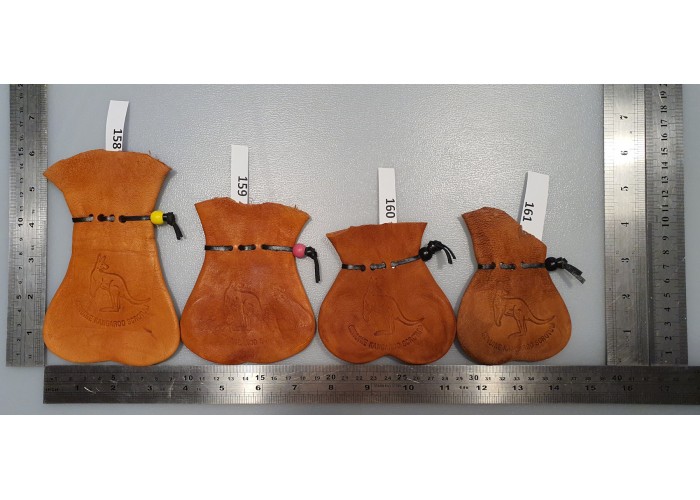 Collectable Kangaroo Scrotum Bags - #158, 159, 160, 161