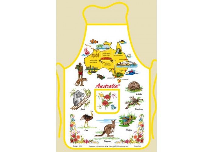 Souvenir Kitchen Apron – Australia