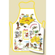 Apron & Oven Mitt Set – Australia