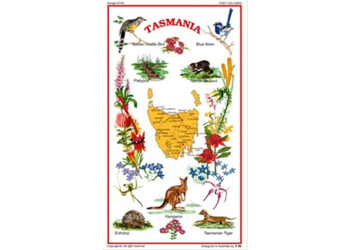 Tea Towel – Tasmania