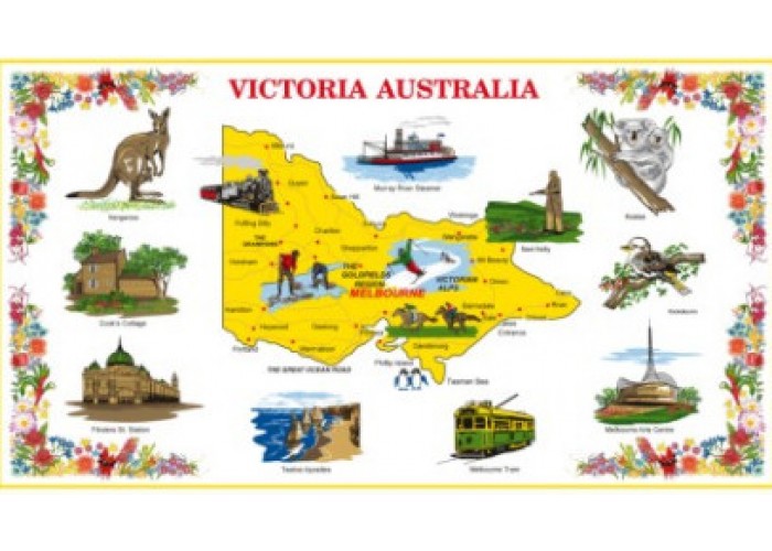 Tea Towel – Victoria