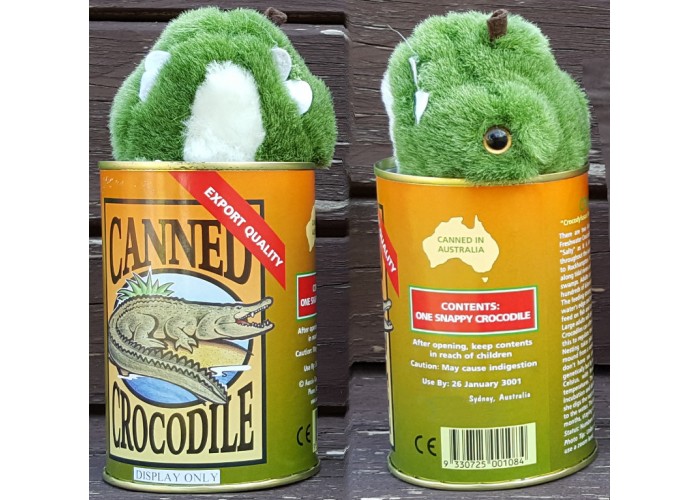 Canned Crocodile Toy