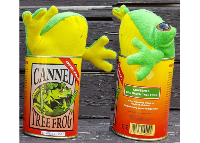 Canned Tree Frog Toy