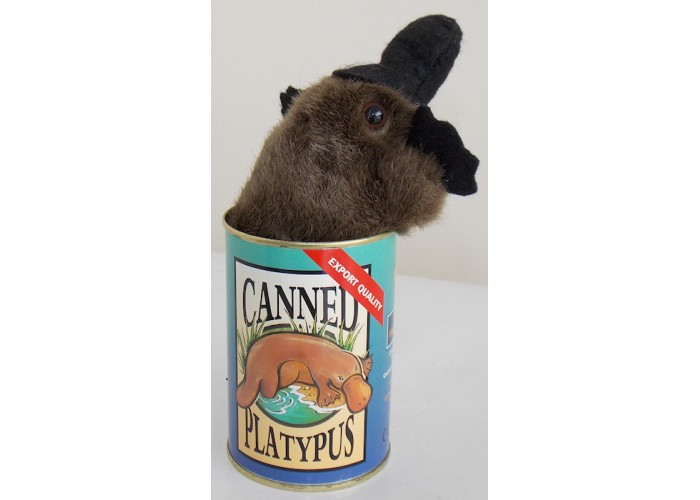 Canned Platypus Toy