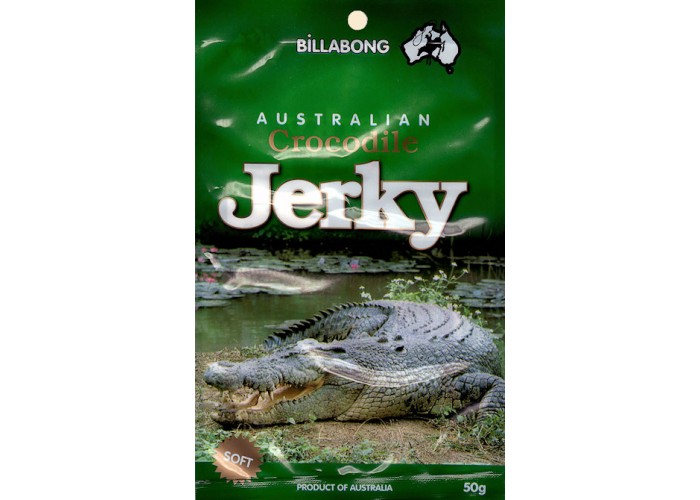 Crocodile Jerky, 50g (1.76oz) Bag
