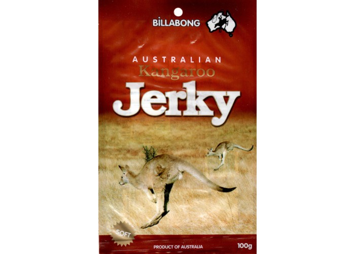Kangaroo Jerky, 100g (3.52oz) Bag