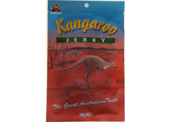 Kangaroo Jerky, 50g (1.76oz) Bag