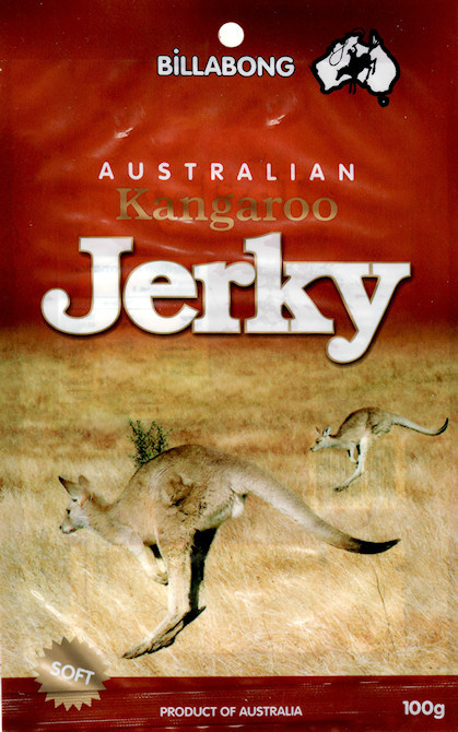 Australian wild kangaroo jerky