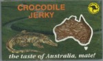 crocodile jerky in a gift box