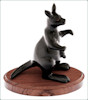 Black jade figurine - Kangaroo