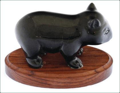 Jade figurine - Wombat