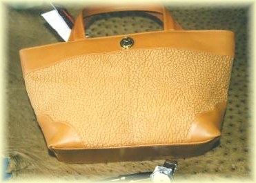 kangaroo leather lady handbag