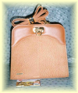 kangaroo leather lady handbag