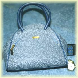 kangaroo leather lady handbag